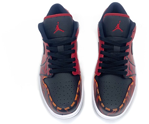 【カスタムシューズ】エアジョーダン1 ロー 'ジムレッドロア' 553558-605(Team柒-男女款反恐精英咆哮) Shop 【カスタムシューズ】エアジョーダン1 ロー 'ジムレッドロア' 553558-605(Team柒-男女款反恐精英咆哮)