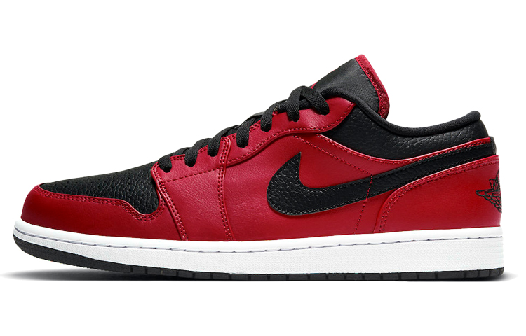 Details for [Kasut Tersuai] Air Jordan 1 Low 'Gem Red Roar' 553558-605(Team柒-男女款反恐精英咆哮)