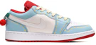 Order Air Jordan 1 Low Personalizadas Rojo Cereza 553560-163(TeamE-女款樱桃红白蓝)