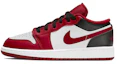 Sizing Air Jordan 1 Low Personalizadas Rojo Cereza 553560-163(TeamE-女款樱桃红白蓝)