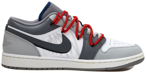 Jordan 1 Low Corazón Doble Swoosh Blanco Gris 553558-412(Team拾玖-灰色心脏男S-BOX) Order Jordan 1 Low Corazón Doble Swoosh Blanco Gris 553558-412(Team拾玖-灰色心脏男S-BOX)