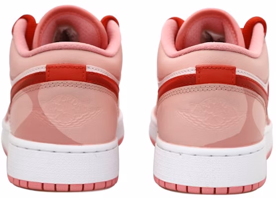 【客製球鞋】Jordan Air Jordan 1 OKHR 心動系列 浪漫 舒適 百搭 潮流 低筒 復古籃球鞋 GS 白粉紅 Shop 【客製球鞋】Jordan Air Jordan 1 OKHR 心動系列 浪漫 舒適 百搭 潮流 低筒 復古籃球鞋 GS 白粉紅