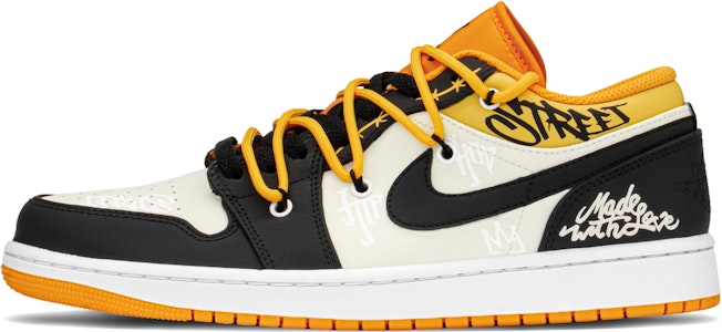 エアジョーダン1 Low "バレンタインHIPHOP" (黒白黄) 553558-701(TeamA-AJ爱情造禁转S-BOX) Buy エアジョーダン1 Low "バレンタインHIPHOP" (黒白黄) 553558-701(TeamA-AJ爱情造禁转S-BOX)