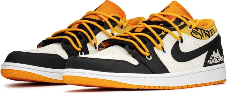 エアジョーダン1 Low "バレンタインHIPHOP" (黒白黄) 553558-701(TeamA-AJ爱情造禁转S-BOX) Lookbook エアジョーダン1 Low "バレンタインHIPHOP" (黒白黄) 553558-701(TeamA-AJ爱情造禁转S-BOX)