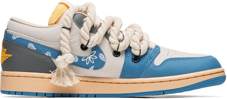 カスタムAJ1ロー "西海岸ヒップホップ" (グレー/ブルー) DZ5376-469(Team67-嘻哈西海岸) Order カスタムAJ1ロー "西海岸ヒップホップ" (グレー/ブルー) DZ5376-469(Team67-嘻哈西海岸)