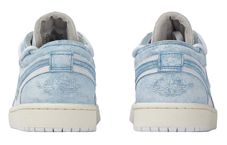 Shop [Zapatillas Personalizadas] Air Jordan 1 Low 'Ice Blue Summer Vibe' DN1635-002(Team拾柒-男款低帮冰吸一夏球鞋)