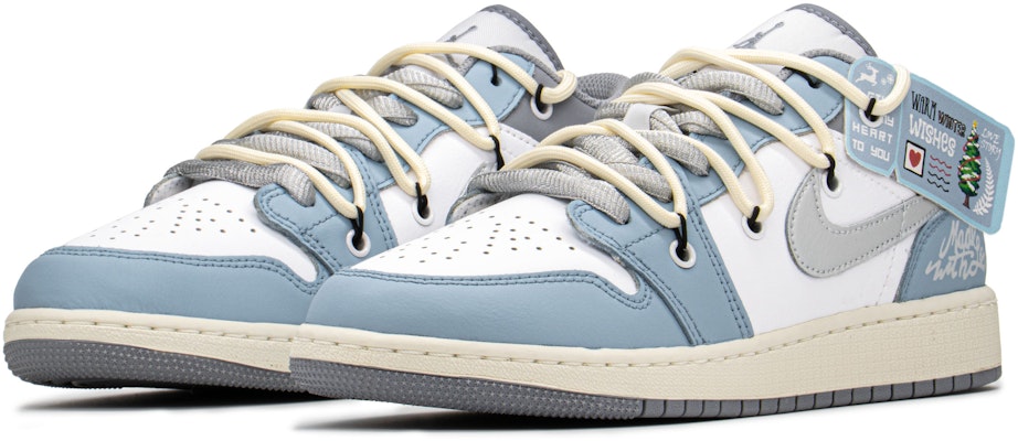 에어 조던 1 로우 '아이스 그레이 블루 - 발렌타인' (커스텀) 553560-053(TeamA-AJ女爱情海盐S-BOX) Shop 에어 조던 1 로우 '아이스 그레이 블루 - 발렌타인' (커스텀) 553560-053(TeamA-AJ女爱情海盐S-BOX)