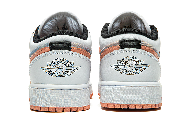 Shop カスタムAJ1 Low「印象派油彩 - 白桃」 DM8960-801(TeamB-女款印象白粉)