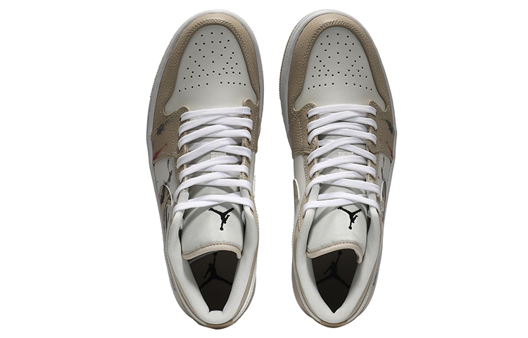 Shop [定制鞋] Air Jordan 1 Low '墨鱼锦鲤' FB7168-121(Team10-水墨锦鲤）