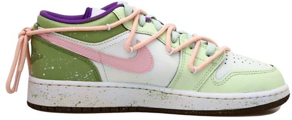 【定制鞋款】Air Jordan 1 低帮‘泼溅·冰块·柠檬·复古白·绿色·粉色’ 553560-215(Team拾玖-夏日冰柠S-BOX) Lookbook 【定制鞋款】Air Jordan 1 低帮‘泼溅·冰块·柠檬·复古白·绿色·粉色’ 553560-215(Team拾玖-夏日冰柠S-BOX)