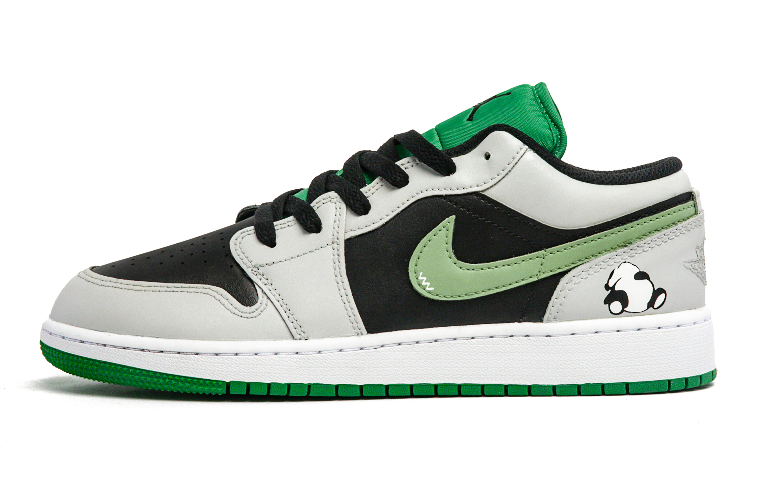 Buy 【定制鞋款】Air Jordan 1 Low‘懒熊猫’ 553560-065(Team94-慵懒熊猫)