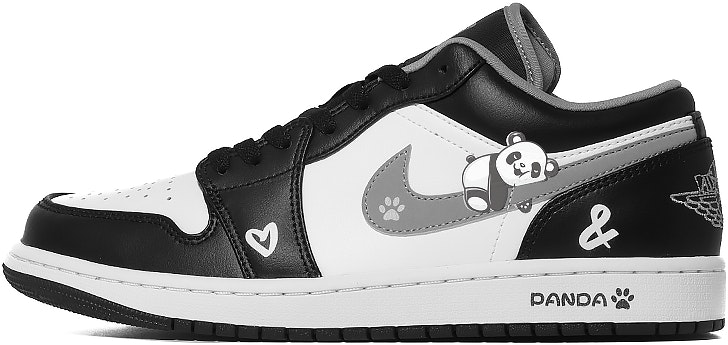 custom-shoes-air-jordan-1-low-lazy-panda