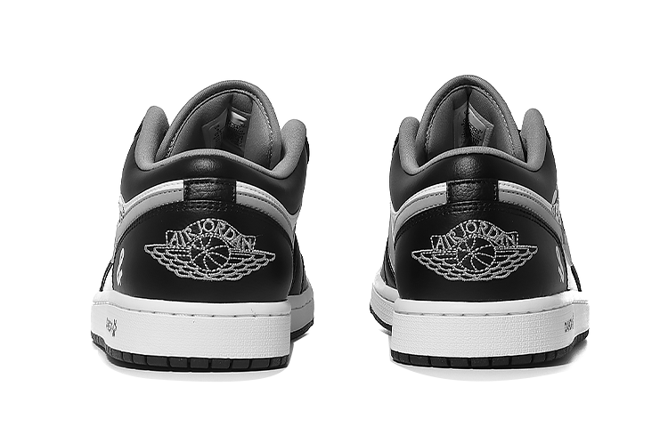 Purchase [Zapatillas Personalizadas] Air Jordan 1 Low 'Panda Perezoso' 553558-040(Team10-慵懒大熊猫)