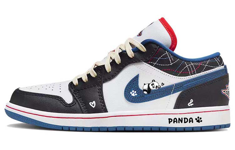 Buy [Zapatillas Personalizadas] Air Jordan 1 Low 'Lazy Panda' FV3622-141-478417