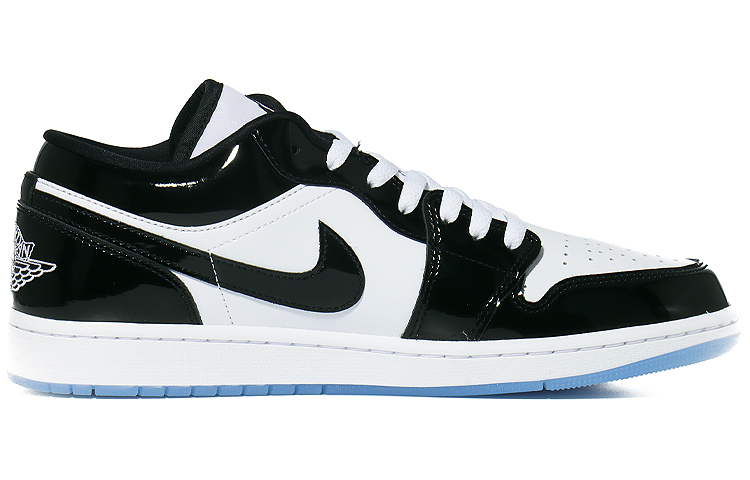 Order [Zapatillas Personalizadas] Air Jordan 1 Low 'Lazy Panda Charol' DV1309-100(Team10-慵懒大熊猫）