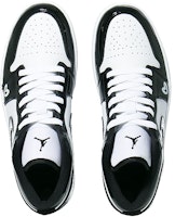 【訂製球鞋】 Jordan Air Jordan 1 悠閒大熊貓 漆皮 抗滑耐磨輕便 低筒 復古籃球鞋 男款 白黑 Shop 【訂製球鞋】 Jordan Air Jordan 1 悠閒大熊貓 漆皮 抗滑耐磨輕便 低筒 復古籃球鞋 男款 白黑