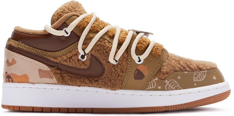 에어 조던 1 로우 '나른한 너구리' (커스텀) DO2233-264(TeamR-女款慵懒浣熊白棕) Order 에어 조던 1 로우 '나른한 너구리' (커스텀) DO2233-264(TeamR-女款慵懒浣熊白棕)