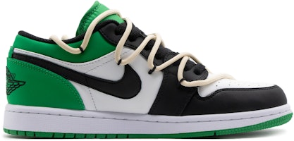 커스텀 에어 조던 1 로우 '레몬 스마일' (화이트/그린) 553558-065(Team57-男款柠檬) Order 커스텀 에어 조던 1 로우 '레몬 스마일' (화이트/그린) 553558-065(Team57-男款柠檬)