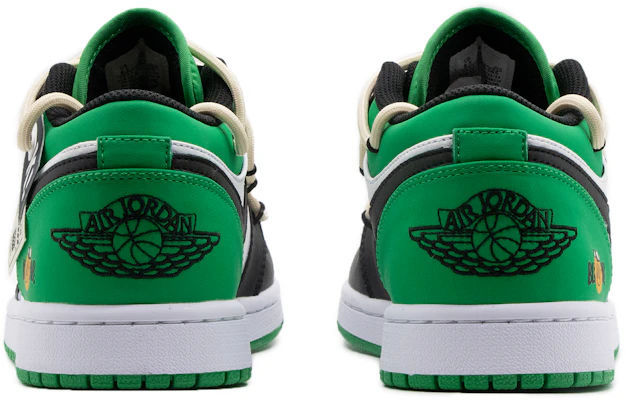 커스텀 에어 조던 1 로우 '레몬 스마일' (화이트/그린) 553558-065(Team57-男款柠檬) Shop 커스텀 에어 조던 1 로우 '레몬 스마일' (화이트/그린) 553558-065(Team57-男款柠檬)