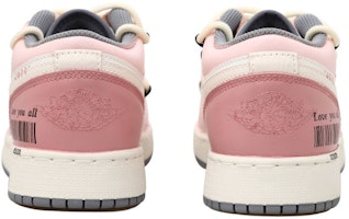 Zapatillas Air Jordan 1 Low 'Love Barcode Desgastadas Blanco-Rosa' 553560-053(Team拾玖-爱情条形码S-BOX) Purchase Zapatillas Air Jordan 1 Low 'Love Barcode Desgastadas Blanco-Rosa' 553560-053(Team拾玖-爱情条形码S-BOX)
