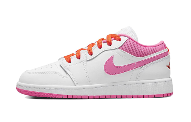 Details for 【定制球鞋】 Jordan Air Jordan 1 Low 心動愛心 特殊鞋盒 潮流 舒適 休閒 低幫 復古籃球鞋 GS 粉白