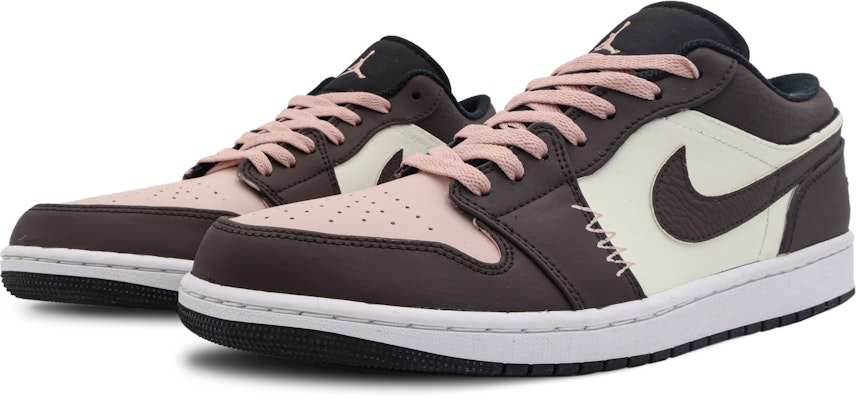 【定製球鞋】 Jordan Air Jordan 1 Low 愛情製造 高街 百搭 低筒 復古籃球鞋 男款 粉棕 Lookbook 【定製球鞋】 Jordan Air Jordan 1 Low 愛情製造 高街 百搭 低筒 復古籃球鞋 男款 粉棕