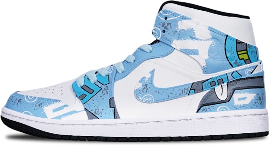 Zapatillas Personalizadas Air Jordan 1 Low "Cyberpunk" 554724-075(TeamT-战损II雾霾蓝S-BOX) Order Zapatillas Personalizadas Air Jordan 1 Low "Cyberpunk" 554724-075(TeamT-战损II雾霾蓝S-BOX)