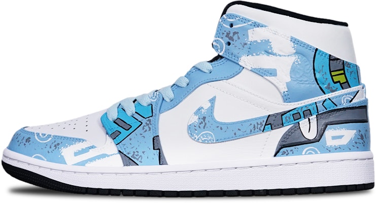 Zapatillas Personalizadas Air Jordan 1 Low "Cyberpunk" 554724-075(TeamT-战损II雾霾蓝S-BOX) Order Zapatillas Personalizadas Air Jordan 1 Low "Cyberpunk" 554724-075(TeamT-战损II雾霾蓝S-BOX)