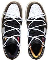 カスタムAJ1 ロー メテオラビット 黒白茶 DQ8422-001(Team10-流星兔几QD) Shop カスタムAJ1 ロー メテオラビット 黒白茶 DQ8422-001(Team10-流星兔几QD)