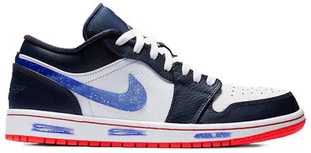 【カスタムシューズ】Air Jordan 1 Low 'ミッドナイトスタリーアスカイ' 553558-481-450513 Order 【カスタムシューズ】Air Jordan 1 Low 'ミッドナイトスタリーアスカイ' 553558-481-450513