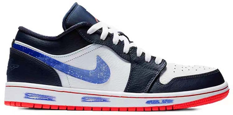 【カスタムシューズ】Air Jordan 1 Low 'ミッドナイトスタリーアスカイ' 553558-481-450513 Order 【カスタムシューズ】Air Jordan 1 Low 'ミッドナイトスタリーアスカイ' 553558-481-450513