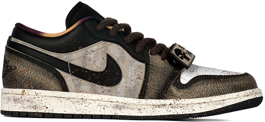 에어 조던 1 로우 '밀리터리 ruins' (검/노/갈) DQ8422-001(Team拾柒-男款低帮战损现象板鞋) Order 에어 조던 1 로우 '밀리터리 ruins' (검/노/갈) DQ8422-001(Team拾柒-男款低帮战损现象板鞋)