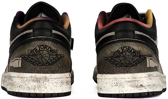 에어 조던 1 로우 '밀리터리 ruins' (검/노/갈) DQ8422-001(Team拾柒-男款低帮战损现象板鞋) Shop 에어 조던 1 로우 '밀리터리 ruins' (검/노/갈) DQ8422-001(Team拾柒-男款低帮战损现象板鞋)