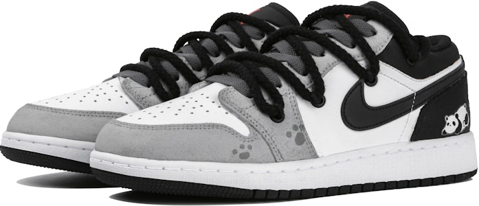 에어 조던 1 로우 '썸머 팬더' (커스텀) DX4374-008(Team4-女款失踪熊猫) Lookbook 에어 조던 1 로우 '썸머 팬더' (커스텀) DX4374-008(Team4-女款失踪熊猫)