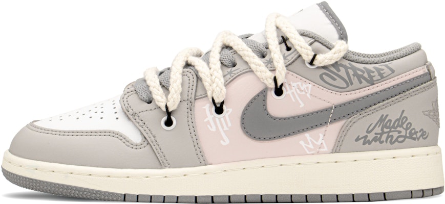 커스텀 에어 조던 1 로우 '회핑크' (Keoseutom Eeo Jodeon 1 Rou 'Hoepingkeu') 553560-053(TeamA-AJ女爱情沙滩) Buy 커스텀 에어 조던 1 로우 '회핑크' (Keoseutom Eeo Jodeon 1 Rou 'Hoepingkeu') 553560-053(TeamA-AJ女爱情沙滩)