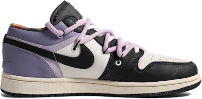 Zapatillas Air Jordan 1 Low 'Molotov Distressed Púrpura y Negro' DQ8422-001(TeamM-男款莫洛托夫S-BOX) Lookbook Zapatillas Air Jordan 1 Low 'Molotov Distressed Púrpura y Negro' DQ8422-001(TeamM-男款莫洛托夫S-BOX)