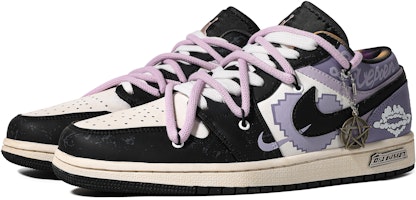 Zapatillas Air Jordan 1 Low 'Molotov Distressed Púrpura y Negro' DQ8422-001(TeamM-男款莫洛托夫S-BOX) Shop Zapatillas Air Jordan 1 Low 'Molotov Distressed Púrpura y Negro' DQ8422-001(TeamM-男款莫洛托夫S-BOX)