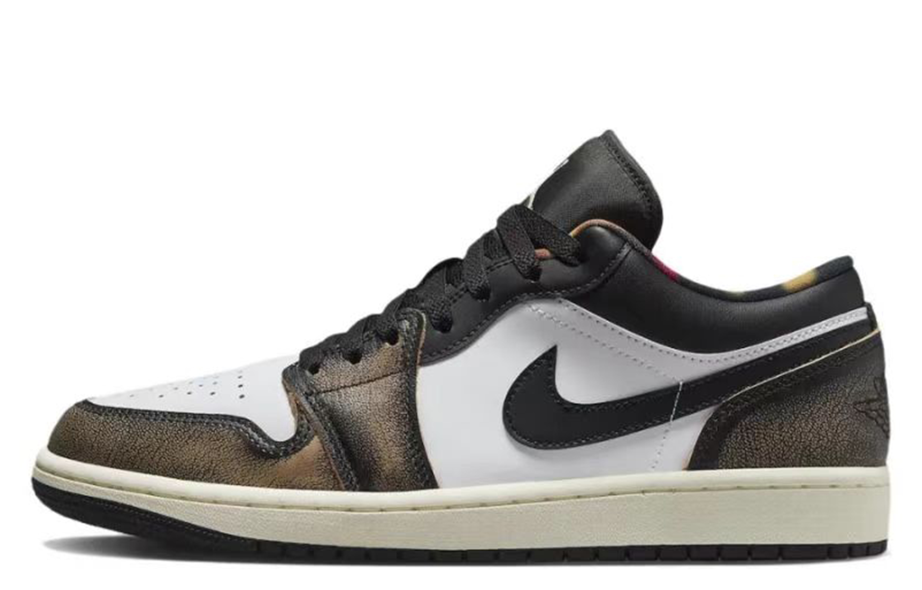 Details for Zapatillas Air Jordan 1 Low 'Molotov Distressed Púrpura y Negro' DQ8422-001(TeamM-男款莫洛托夫S-BOX)