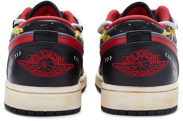 Air Jordan 1 Low "Mr. Vampire" Negro/Gris/Rojo 553558-063(TeamR-男款僵尸先生) Shop Air Jordan 1 Low "Mr. Vampire" Negro/Gris/Rojo 553558-063(TeamR-男款僵尸先生)
