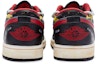 Shop 【定制球鞋】Jordan Air Jordan 1 Low 僵屍先生 解構 手繪噴繪 低筒 復古籃球鞋 男款 黑灰紅