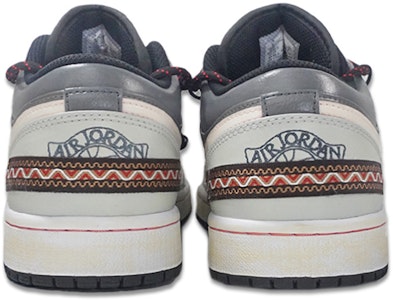 【定制球鞋】Jordan Air Jordan 1 Low 西部世界 神秘印第安 解構做舊風 復古 休閒 低幫 復古籃球鞋 男款 米色 Purchase 【定制球鞋】Jordan Air Jordan 1 Low 西部世界 神秘印第安 解構做舊風 復古 休閒 低幫 復古籃球鞋 男款 米色