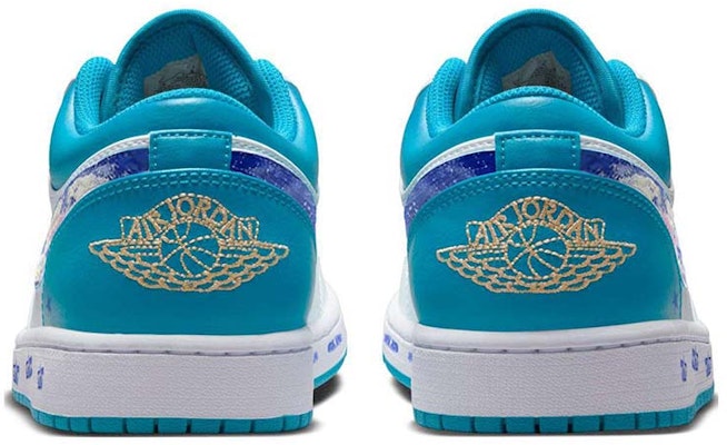 【訂製球鞋】 Jordan Air Jordan 1 神祕星空 星際航海 落月星河 潮流復古 防滑耐磨 低筒 復古籃球鞋 男款 藍白 Shop 【訂製球鞋】 Jordan Air Jordan 1 神祕星空 星際航海 落月星河 潮流復古 防滑耐磨 低筒 復古籃球鞋 男款 藍白