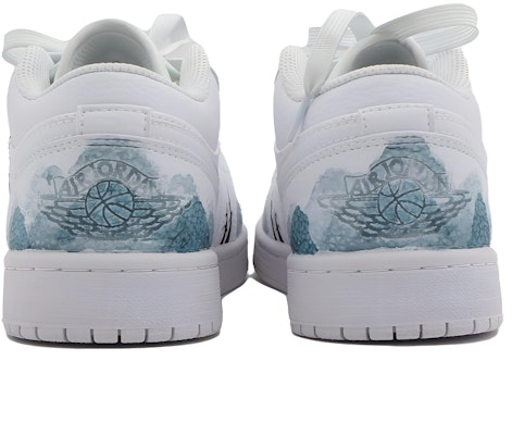 【訂製球鞋】 Jordan Air Jordan 1 彩墨軒 大自然 國風 小浣熊 清新 防滑輕便 低筒 復古籃球鞋 男女同款 黑白 Purchase 【訂製球鞋】 Jordan Air Jordan 1 彩墨軒 大自然 國風 小浣熊 清新 防滑輕便 低筒 復古籃球鞋 男女同款 黑白