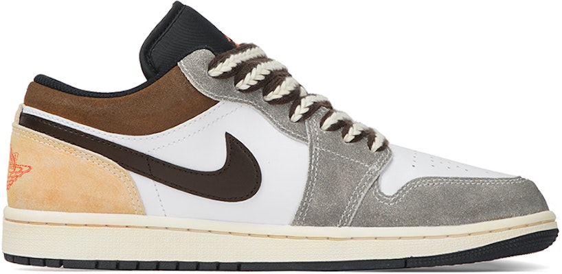 에어 조던 1 로우 '나바호 토템 그레이-화이트-브라운' (커스텀) DX4334-008(Team拾柒-男款低帮纳瓦霍图腾球鞋) Lookbook 에어 조던 1 로우 '나바호 토템 그레이-화이트-브라운' (커스텀) DX4334-008(Team拾柒-男款低帮纳瓦霍图腾球鞋)