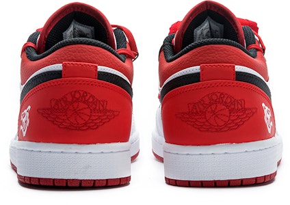 【定製球鞋】【9天發貨】Air Jordan 1 Low 芝加哥 新年主題 虎年限定 反轉白紅 解構雙鞋帶 熱成像 壓歲包 特殊鞋帶 老虎 低幫 復古籃球鞋 男款 白紅 Details for 【定製球鞋】【9天發貨】Air Jordan 1 Low 芝加哥 新年主題 虎年限定 反轉白紅 解構雙鞋帶 熱成像 壓歲包 特殊鞋帶 老虎 低幫 復古籃球鞋 男款 白紅