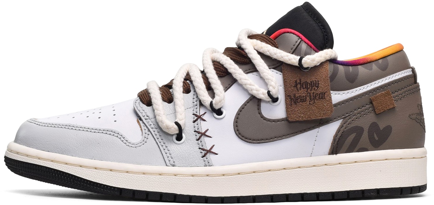 custom-shoes-air-jordan-1-low-new-year-grey-brown
