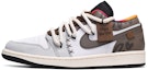 Buy 에어 조던 1 로우 '설날 회갈색' (Air Jordan 1 Low 'Seollal Grey Brown') DQ8422-001(TeamE-男款手绘皮贴灰白棕BOX)