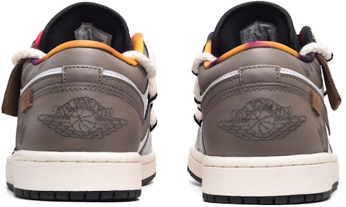 【訂製球鞋】 Jordan Air Jordan 1 Low 卡斯製造 新年快樂 縫線 手繪皮貼 低筒 復古籃球鞋 男款 灰白棕 Shop 【訂製球鞋】 Jordan Air Jordan 1 Low 卡斯製造 新年快樂 縫線 手繪皮貼 低筒 復古籃球鞋 男款 灰白棕