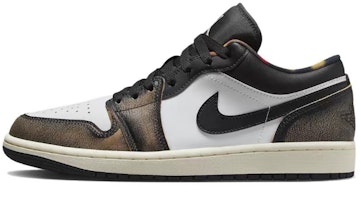 Cheap 에어 조던 1 로우 '설날 회갈색' (Air Jordan 1 Low 'Seollal Grey Brown') DQ8422-001(TeamE-男款手绘皮贴灰白棕BOX)