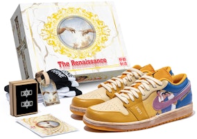 カスタムシューズ: エアジョーダン1 ロー『油絵の肖像』 553558-701(TeamB-男款人像风C-BOX) Buy カスタムシューズ: エアジョーダン1 ロー『油絵の肖像』 553558-701(TeamB-男款人像风C-BOX)